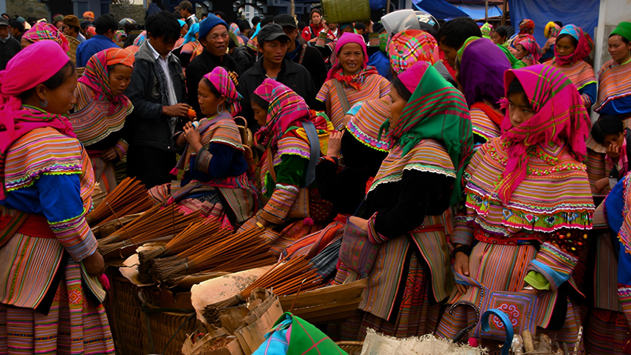 Bac Ha Market Weekend