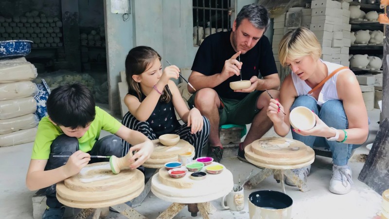Bat Trang by Jeep: Countryside & Pottery Adventure Half Day — 1