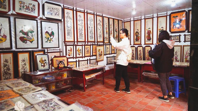 Bat Trang-But Thap-Dong Ho Painting Village 1 Day — 4