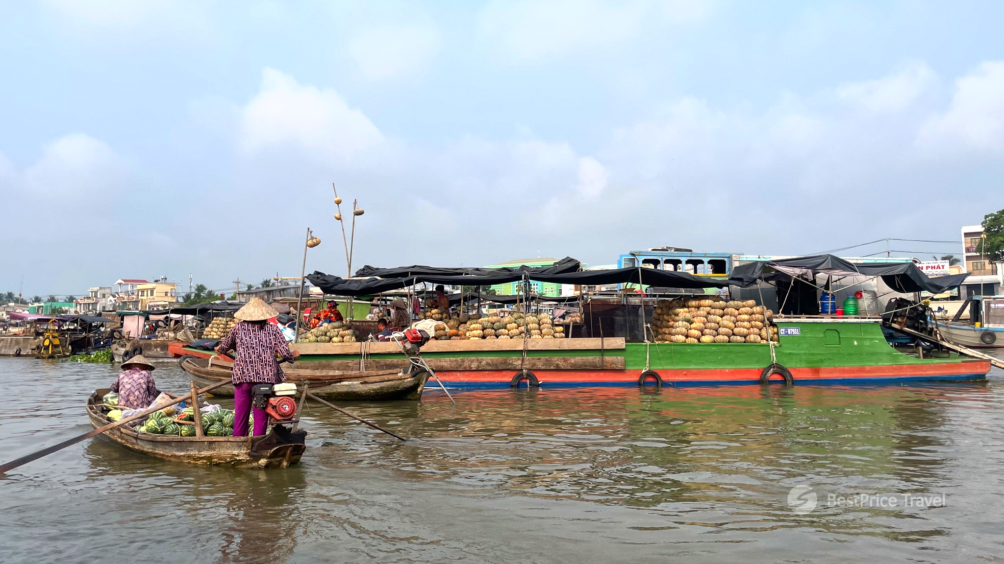 Mekong Delta with Floating Market